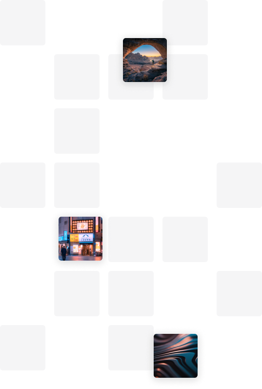 3 images shuffle at left for hero
