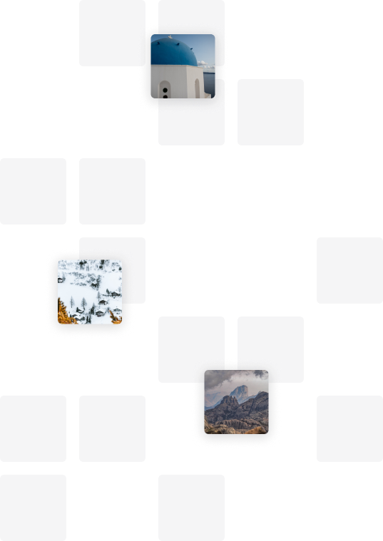 3 images shuffle at right for hero